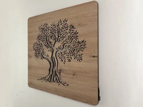 Led obraz na stenu strom Olivovník na batériu