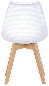 Autronic BONTEC Jedálenská stolička, biela, plast, CT-X7056 GREY Farba: Biela