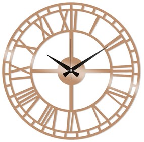 Dekoratívne nástenné hodiny Pulos 48 cm medené