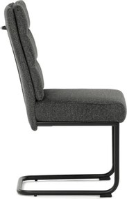 Jedálenská stolička sivá DCL-P3107 GREY2