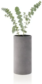 Sivá váza Blomus Bouquet, výška 24 cm
