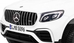Ramiz Mercedes GLC 63S detské auto Biele SUV + pohon 4x4