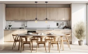 Luster na lanku FALCO 1xE27/60W/230V pr. 20 cm béžová