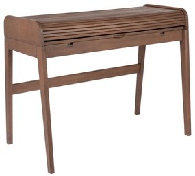 Hnedý písací stôl s výsuvnou doskou Zuiver Barbier