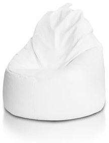 EF1029 Ecopuf Sedací vak ECOPUF - YOKO - ekokoža E1 - Biela