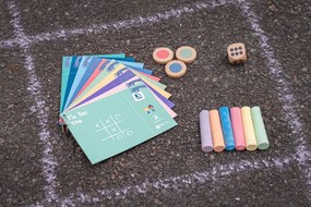 Hry s kriedami na chodník