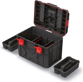 Kistenberg Kufrík na náradie X BLOCK TECH čierny 546x380x407