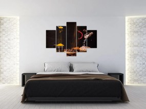Obraz - Korenie v pohybe (150x105 cm)