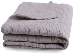 Babymatex Detská deka Sisi svetlosivá, 75 x 100 cm