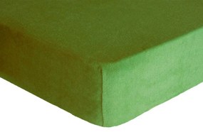 Prestieradlo, Froté Premium, olivová 70 x 140 cm
