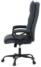 Autronic BONTEC Kancelárske kreslo, hojdací mechanizmus, čierna látka, KA-Y348 BK2 Farba: Šedá