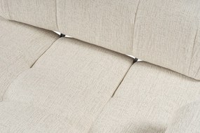 Doblo 3 Seat with Pouffe ( L1-O1-1R-Pouffe) - Krém