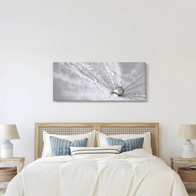 Obraz - Kvapka vody (120x50 cm)