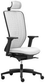 RIM -  RIM Ergonomická kancelárska stolička SPACE SP 1501 čalúnenie TONAL JET BIOACTIVE NAIROBI