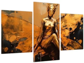 Obraz - Abstrakcia víly (90x60 cm)