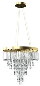 Azzardo AZ4905 - Krištáľový luster na lanku KALABRIA 12xG9/40W/230V