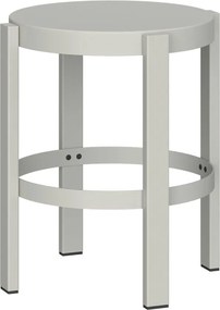 Svetlosivá oceľová stolička Doon – noo.ma