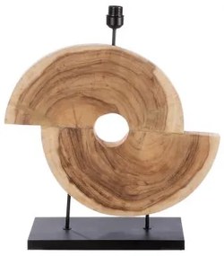 Veľká béžová stolná lampa metro štýl