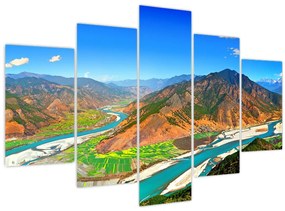 Obraz - River Yangtze (150x105 cm)