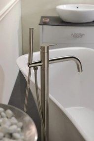 Sapho Sapho, MINIMAL podomietková sprchová batéria, 2 výstupy, nerez, MI042