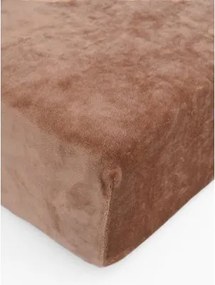 Plachta mikroplyš Deluxe 180 x 200 cm - mocha mousse