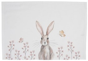 Sada bavlnených prestieranie s motívom králika Rustic Easter Bunny - 48 * 33 cm