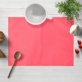 Biante Dekoračné prestieranie na stôl Rongo RG-046 Neónovo ružové 30x40 cm