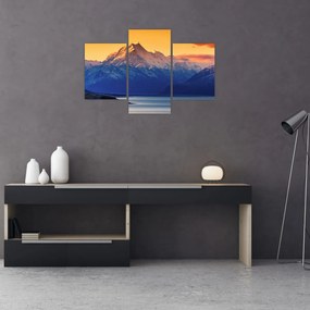 Obraz - Jazero Pukaki (90x60 cm)