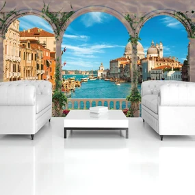 Fototapeta - Canal Grande v Benátkach (152,5x104 cm)