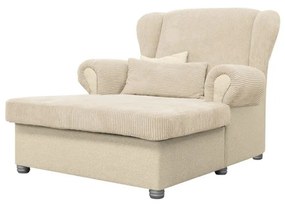 Béžová menčestrová leňoška Lord – Ropez