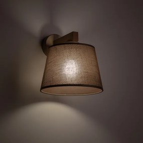 Brilagi - Nástenné svietidlo LATTE SABIA 1xE27/15W/230V borovica/hnedá