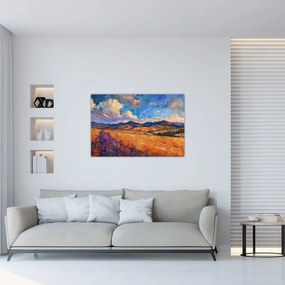 Obraz - Olejomaľba krajiny (90x60 cm)