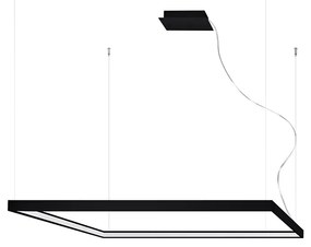Závesné LED svietidlo Nelya l, 1x LED 70w, 3000k, b