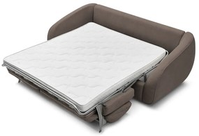 Hnedá rozkladacia pohovka 235 cm Cezanne – Bobochic Paris