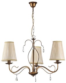 ONLI - Luster na reťazi DELIA 3xE14/6W/230V