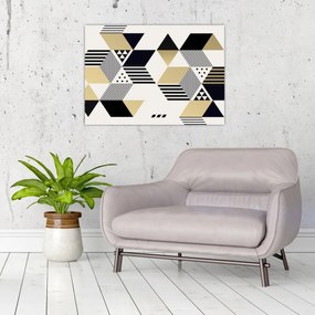 Obraz - Geometrické tvary N⁰1 (70x50 cm)