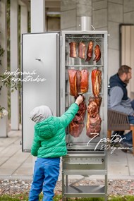 KAISER - STODVADSAŤPÄŤKA, izolovaná udiareň, nerez