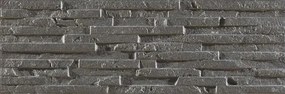Obklad Argenta stoneworks black 17x52 cm mat STWORKSBK, (bal. 0,890 m2 )