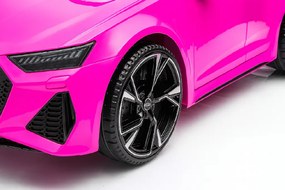 Elektrické autíčko Audi RS 6 ružové