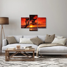 Obraz - Západ slnka (90x60 cm)