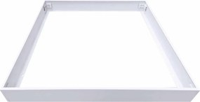 Kovový montážny rám pre inštaláciu LED panelov STELLA 60x60 cm, biely