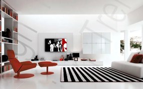 Ručne maľovaný POP Art obraz BEATLES  beat7