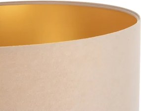 Tienidlo univerzálne STANDART E27 pr. 45 cm béžová/zlatá