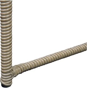 Záhradná lounge súprava pre 2 v béžovej a svetlohnedej farbe Modular – Unique Furniture