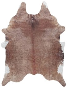 Hnedá syntetická koža 100x135 cm Etosha – Ayyildiz Carpets