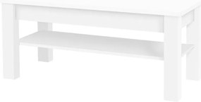 Konferenčný stolík Cezar 19 Biely