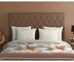 Bielo-svetlosivé bavlnené obliečky na jednolôžko 140x200 cm – Good Morning