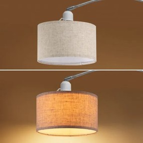 InternetovaZahrada Dizajnová oblúková lampa - nastaviteľná 150-175cm
