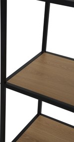 Noela Knižnica regál ARCANA 185x77 prírodná