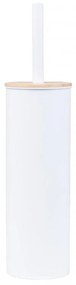 Erga Tango, WC kefa na postavenie 9x9x38 cm, biela-hnedá, ERG-YKA-P.TANGO-WHT